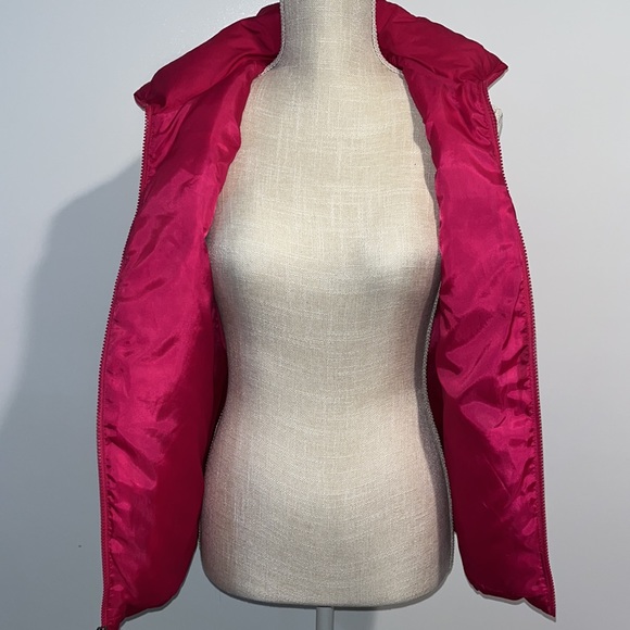 Land’s End Pink Puffer Vest - Picture 11 of 13